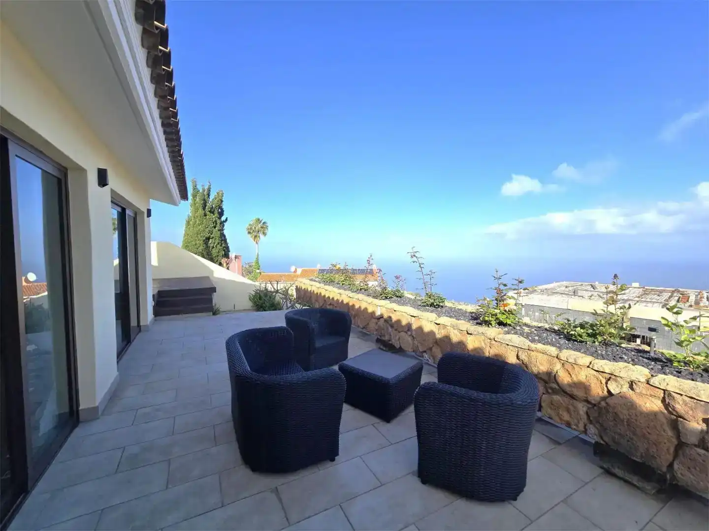 Terraza de Piso en venta en El Sauzal con Piscina