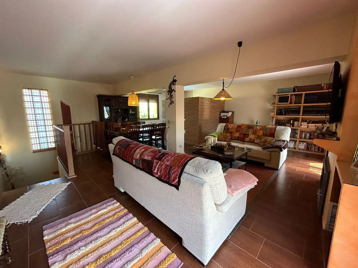 Sala de estar de Casa o chalet en venta en Moraleja con Aire acondicionado, Calefacción y Jardín privado