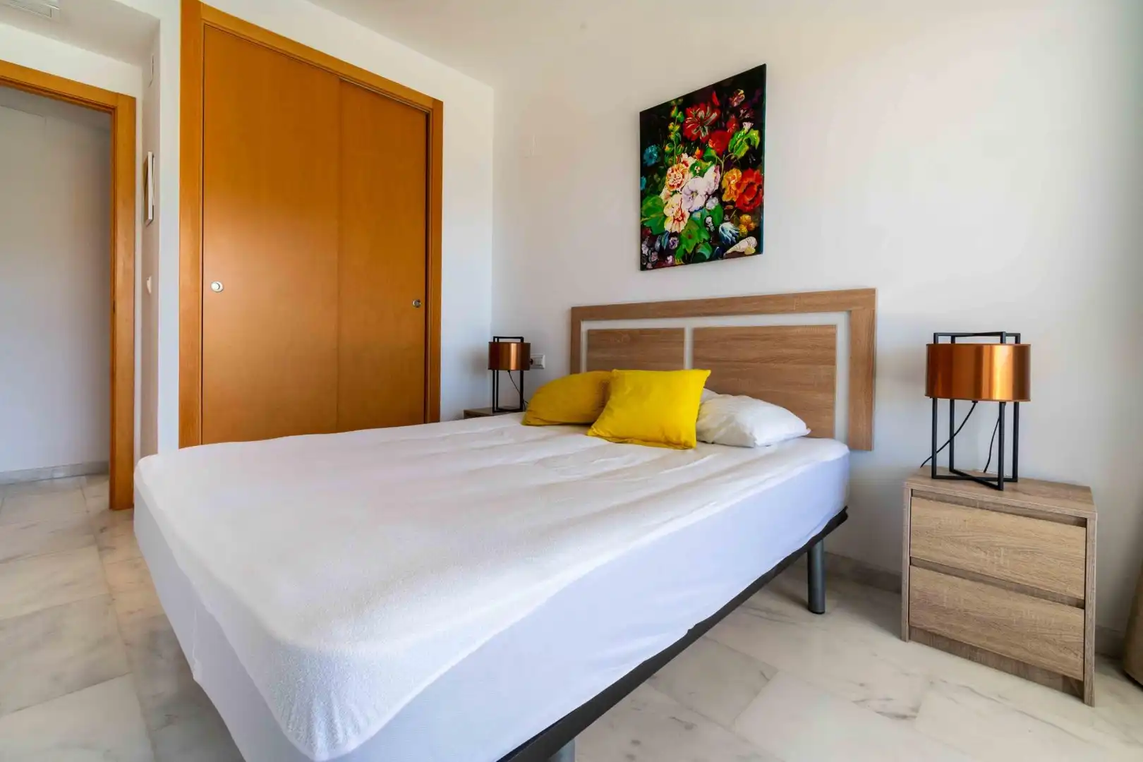 Bedroom of Apartments for sale in Benidorm  with Heating, Terrace and Swimming Pool