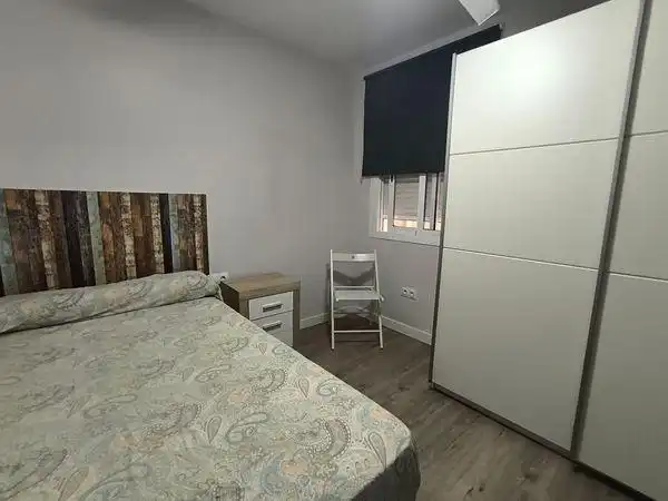 Bedroom of Flat for sale in Málaga  with Air Conditioner, Heating and Furnished