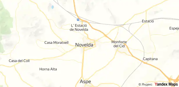 Vista exterior de Pis en venda en Novelda, Alicante