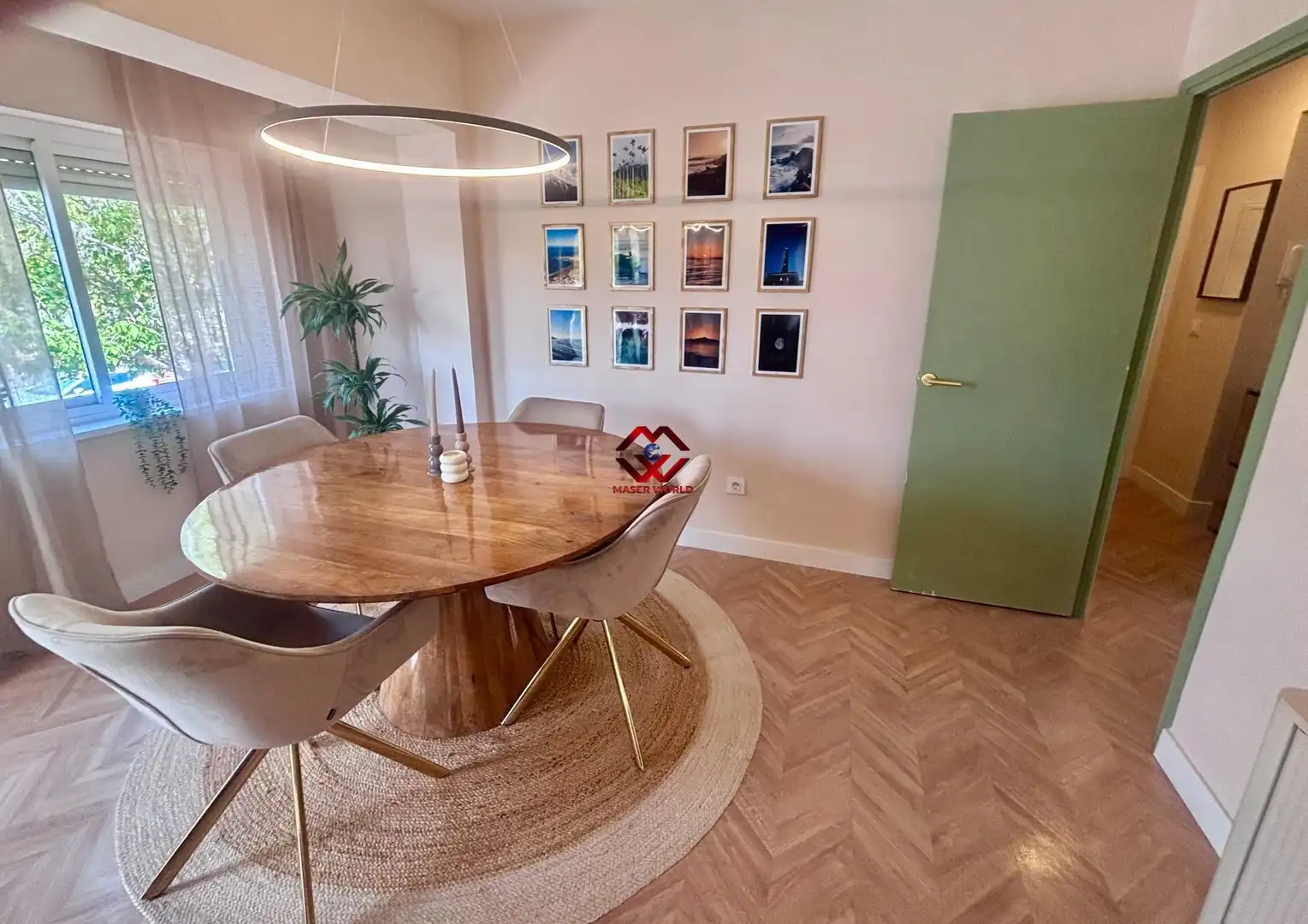Dining room of Apartments for sale in San Javier  with Air Conditioner, Terrace and Furnished