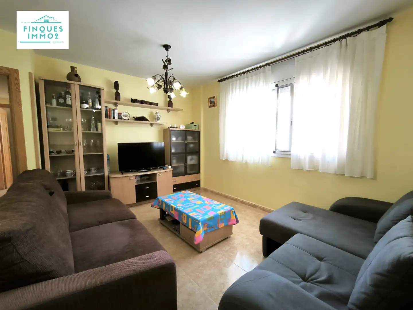 Living room of Apartments for sale in La Ràpita  with Air Conditioner, Storage room and Furnished