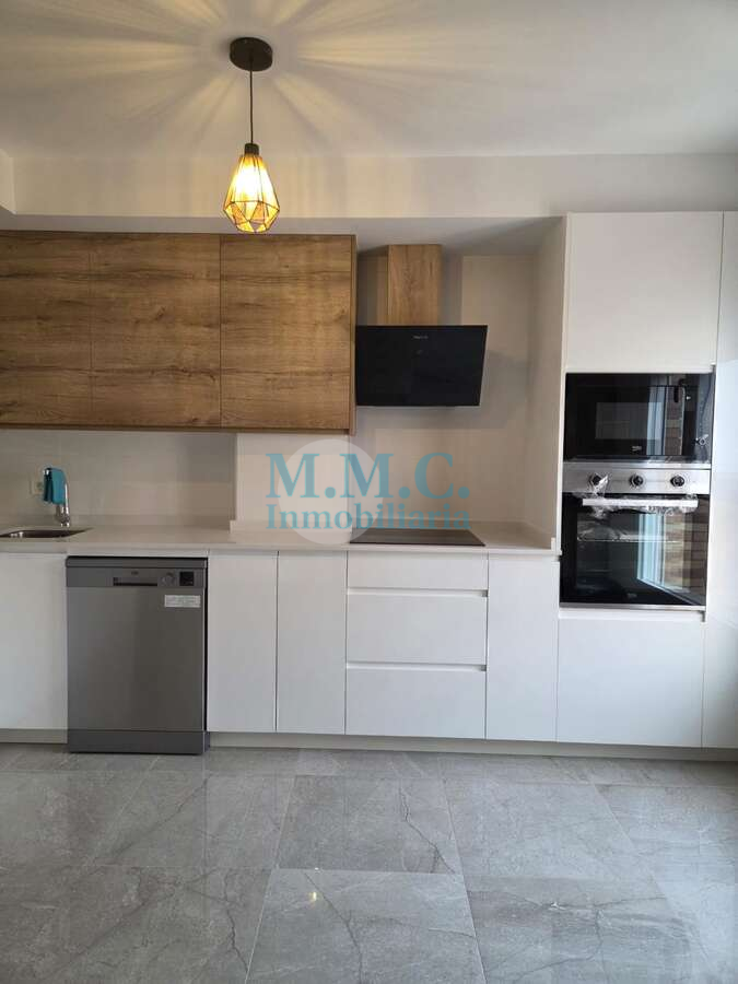 Kitchen of Flat to rent in Roquetas de Mar  with Air Conditioner, Furnished and Balcony