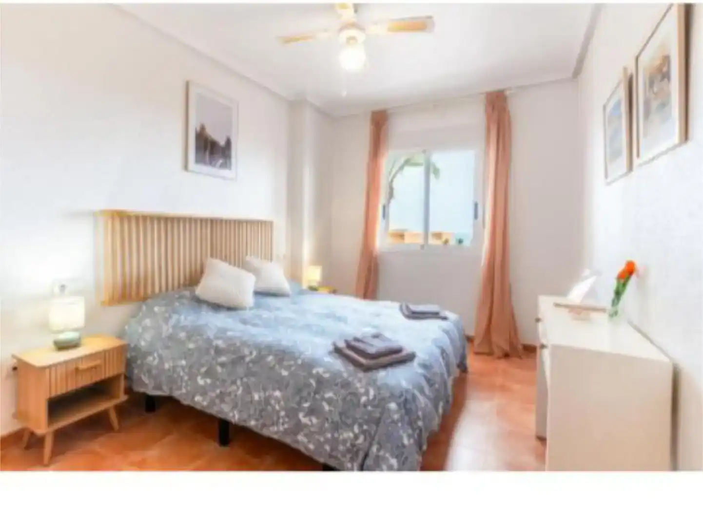 Schlafzimmer von Wohnung zur Miete in Mojácar mit Klimaanlage, Abstellraum und Schwimmbad