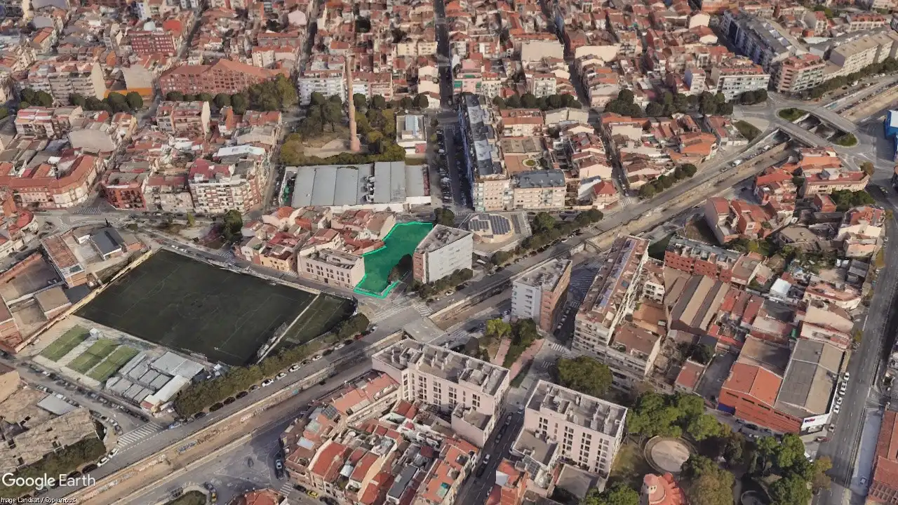 Vista exterior de Oficina en venta en Terrassa