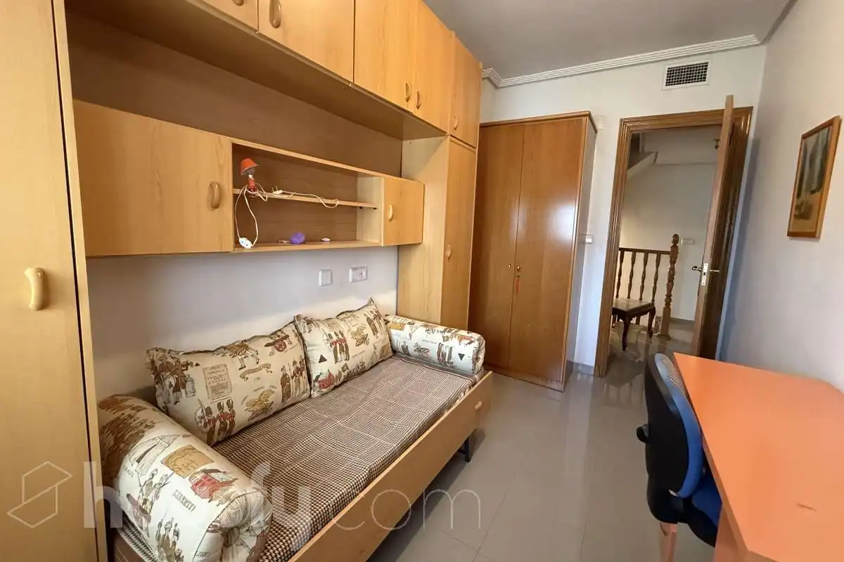 Bedroom of Houses for rent in Murcia  with Air Conditioner, Heating and Terrace