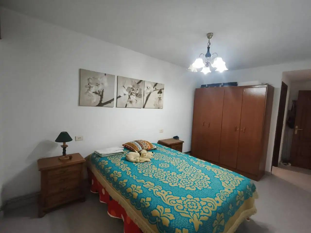Schlafzimmer von Wohnung zum Verkauf in Curtis mit Terrasse und Möbliert