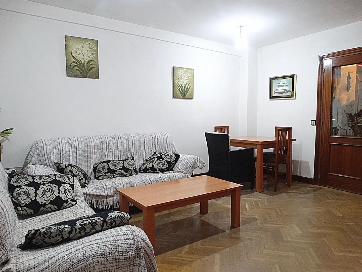 Sala de estar de Piso en venta en Arganda del Rey con Calefacción, Jardín privado y Terraza