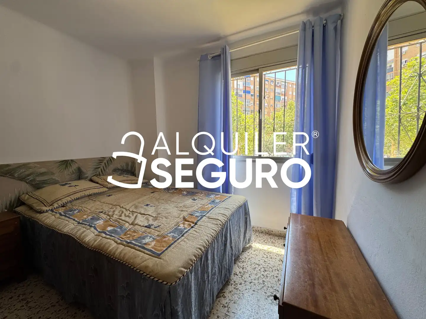 Bedroom of Flat for rent in Málaga  with Furnished