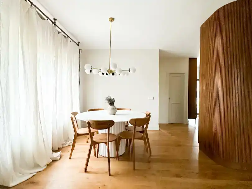Menjador de Casa o xalet de lloguer en Navacerrada amb Jardí privat, Parquet i Traster