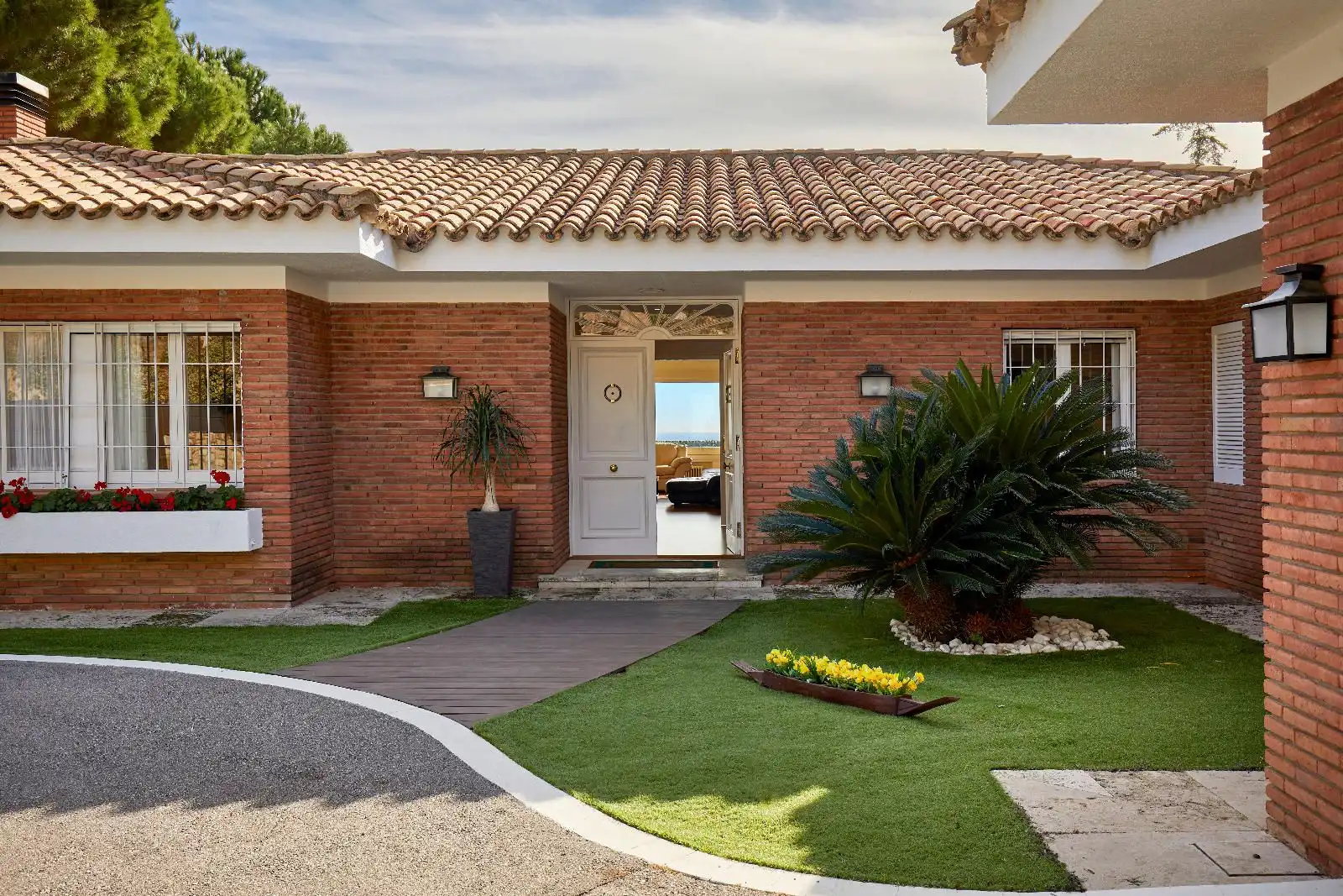Vista exterior de Casa o chalet en venta en Sant Vicenç de Montalt con Aire acondicionado, Calefacción y Jardín privado
