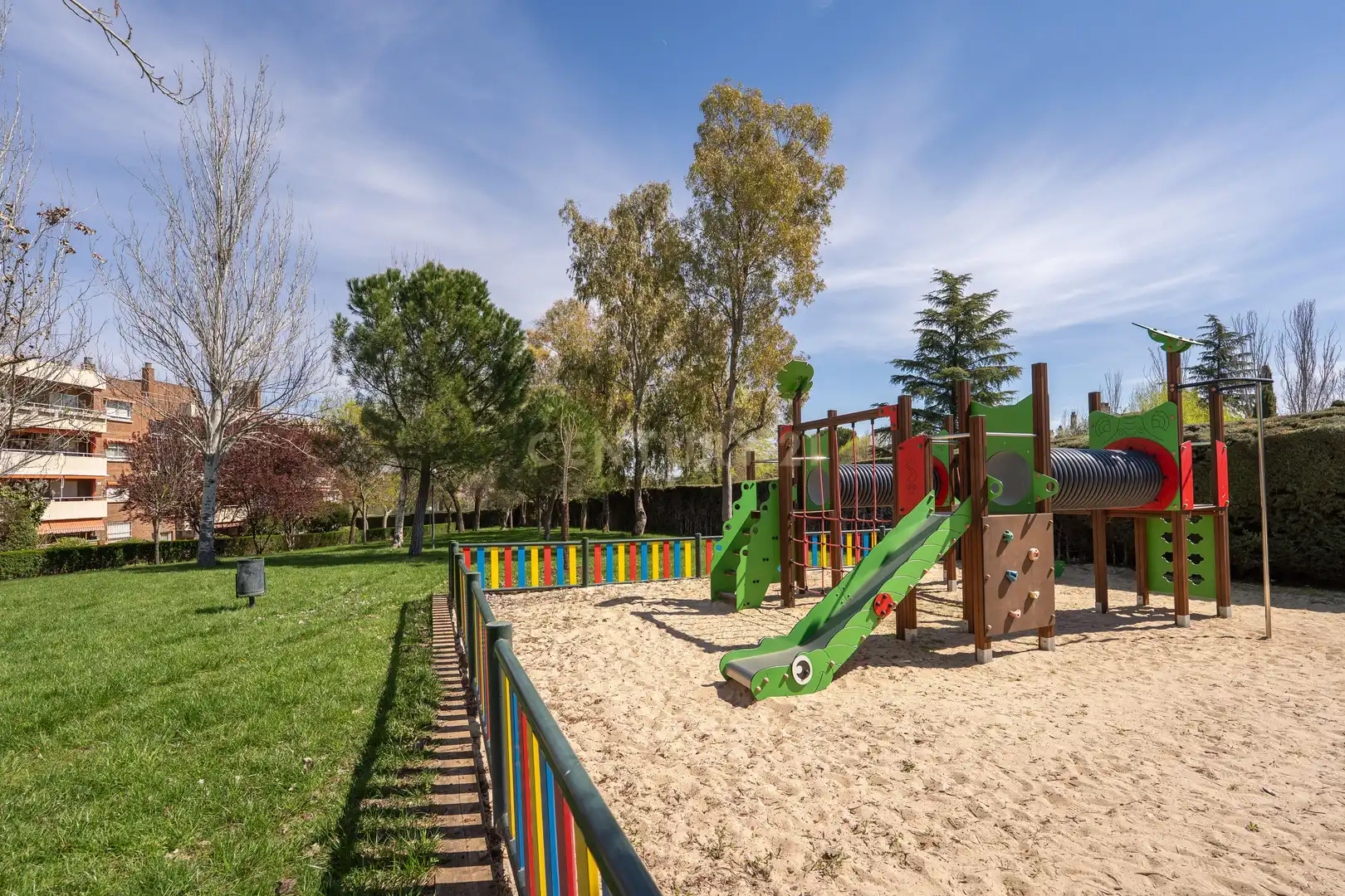 Garden of Apartments for rent in Pozuelo de Alarcón  with Oven, Washing machine and Microwave