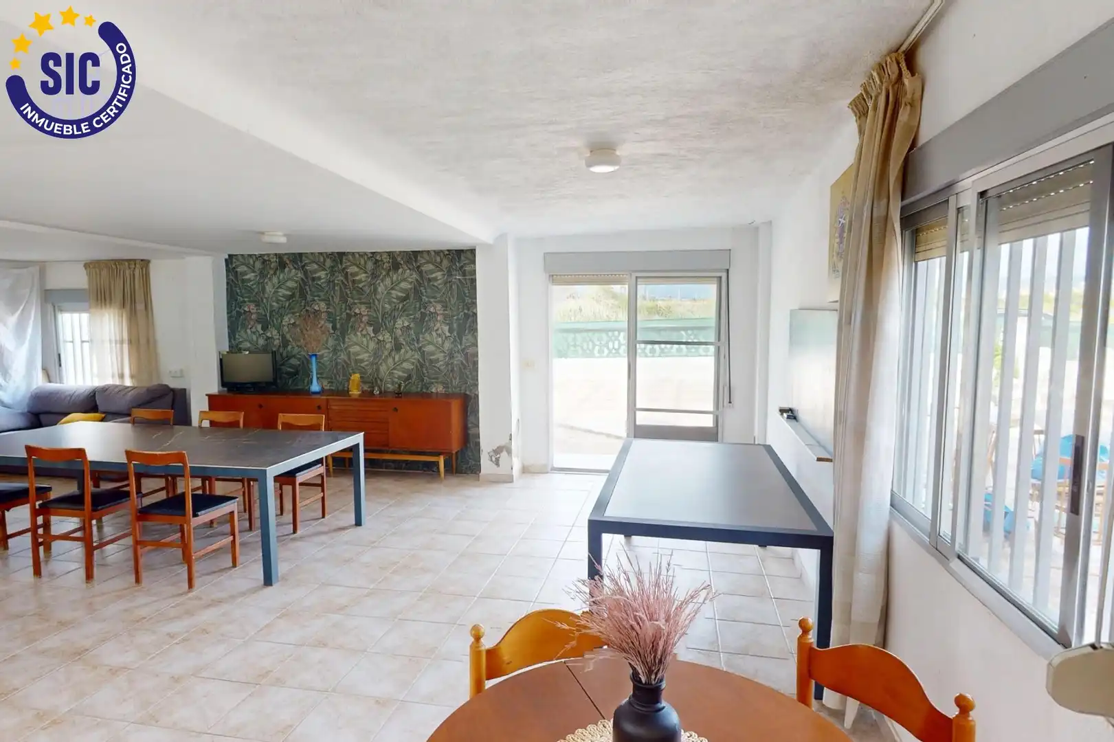 Comedor de Casa o chalet en venta en Benicasim / Benicàssim con Aire acondicionado, Jardín privado y Terraza