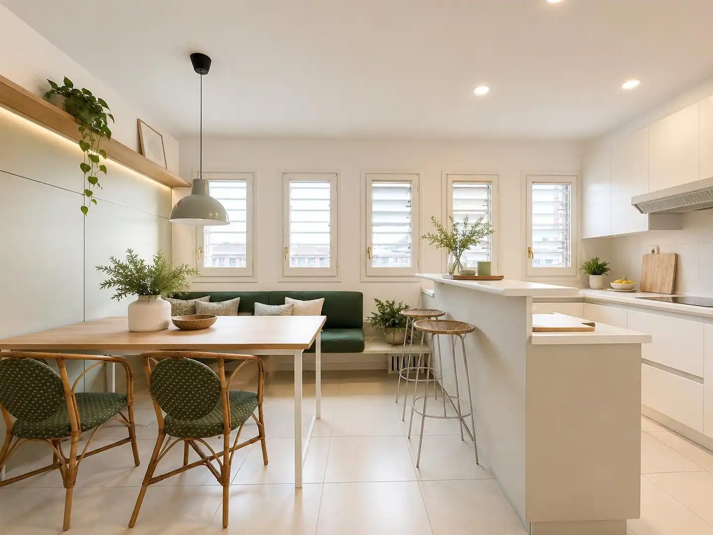 Comedor de Casa adosada en venta en Sant Cugat del Vallès con Calefacción, Jardín privado y Terraza