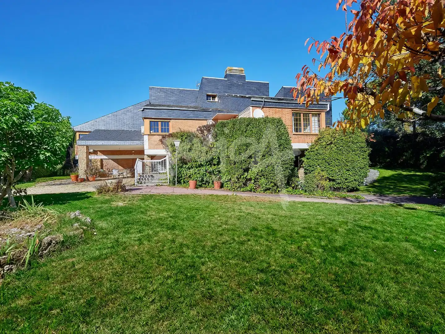 Garden of Houses for sale in Las Rozas de Madrid  with Air Conditioner, Heating and Private garden