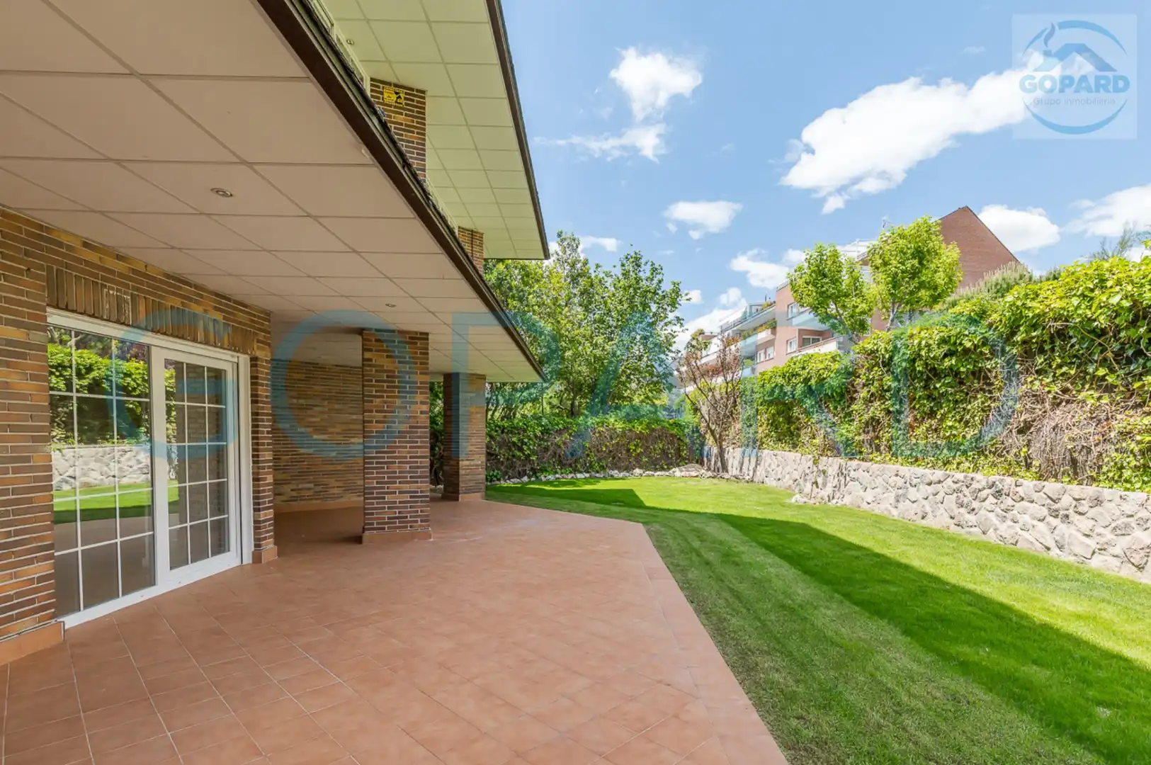 Terrace of Duplexes for rent in Majadahonda  with Air Conditioner, Heating and Private garden