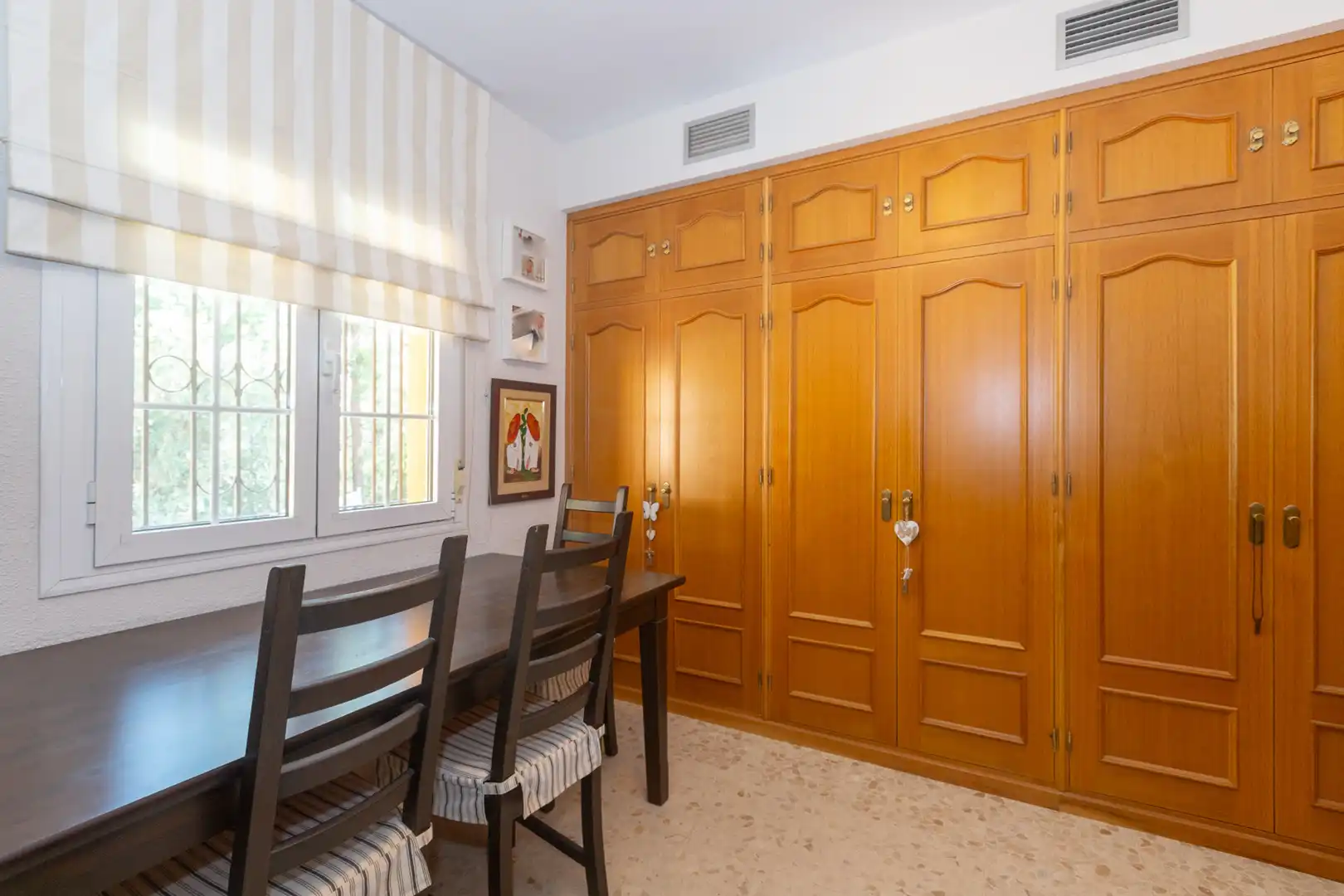 Dining room of Houses for sale in Málaga  with Air Conditioner, Private garden and Terrace