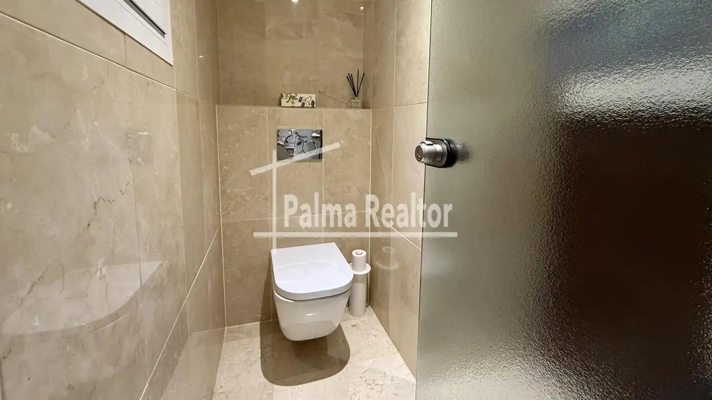 Bany de Dúplex en venda en  Palma de Mallorca amb Aire condicionat, Calefacció i Jardí privat