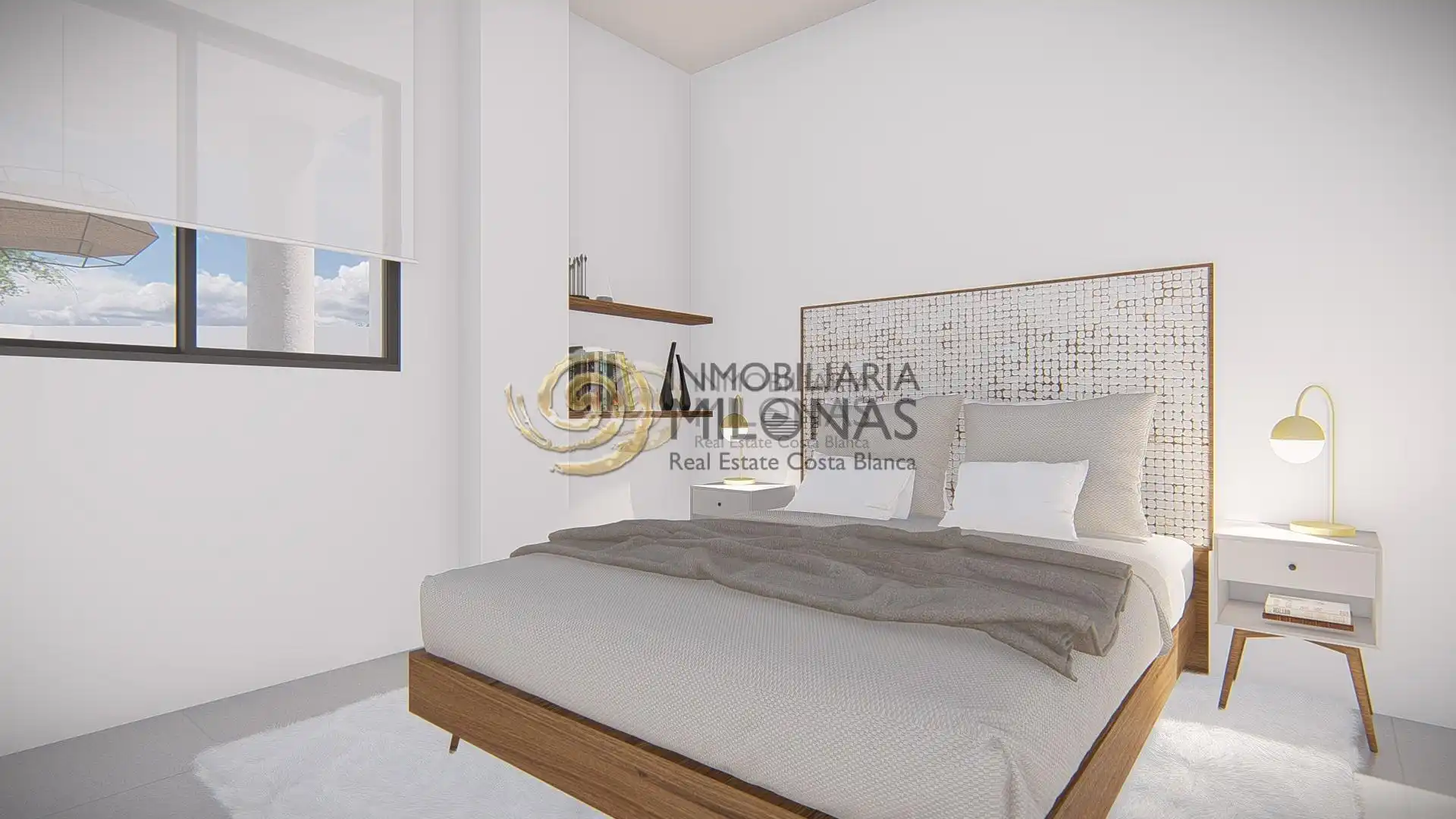 Habitación de Apartamento en venta en Villajoyosa / La Vila Joiosa con Calefacción, Jardín privado y Terraza