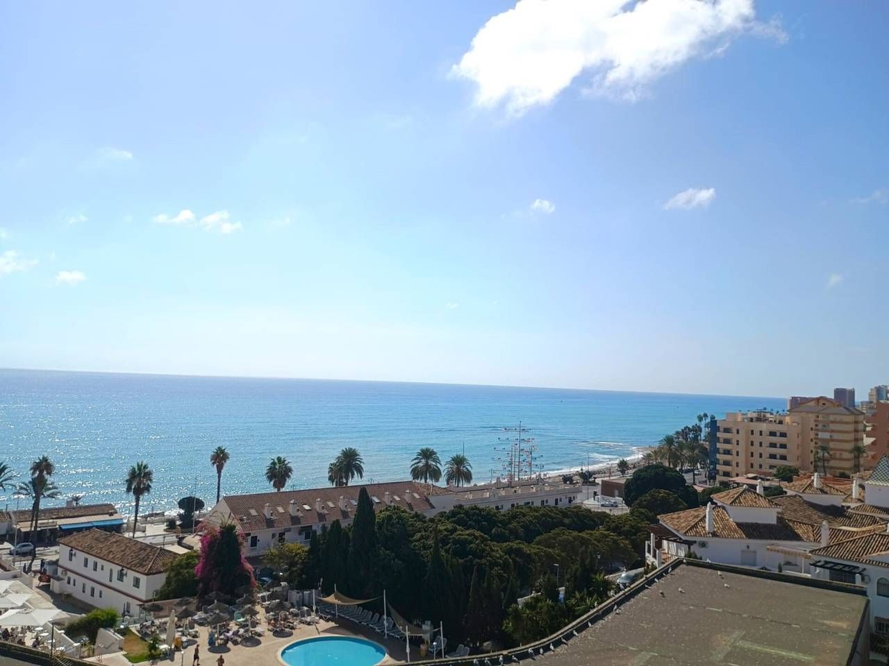 Exterior view of Duplex for sale in Benalmádena  with Air Conditioner, Heating and Terrace