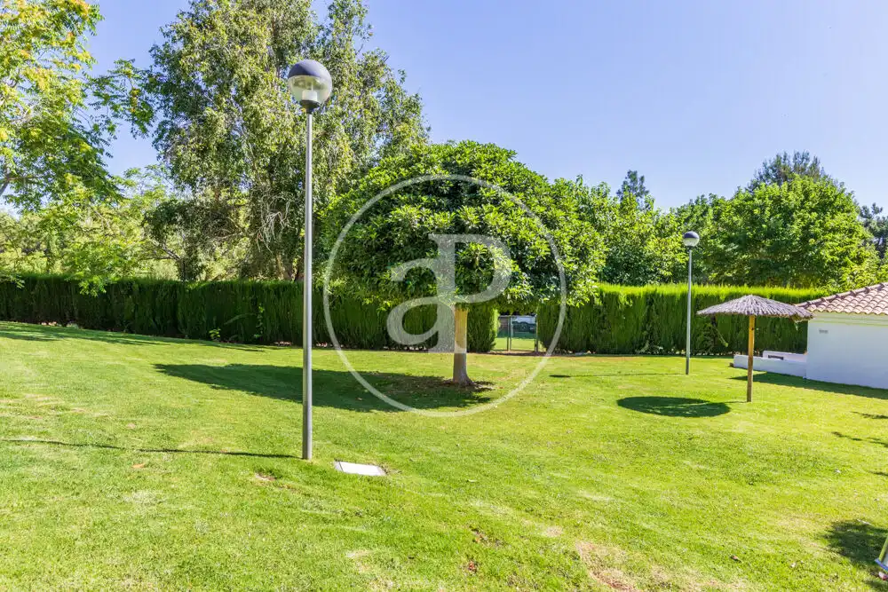 Jardín de Ático de alquiler en Bétera con Aire acondicionado, Calefacción y Jardín privado