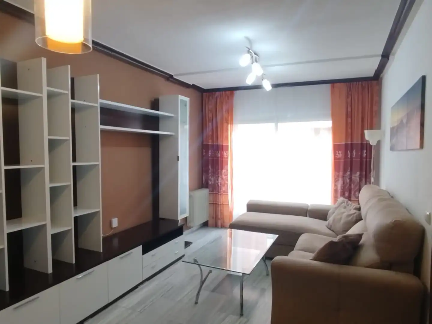 Living room of Flat for rent in Ciudad Real  with Heating, Terrace and Furnished