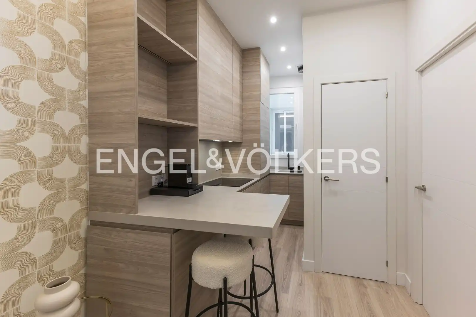 Kitchen of Flat for sale in Madrid  with Air Conditioner and Heating