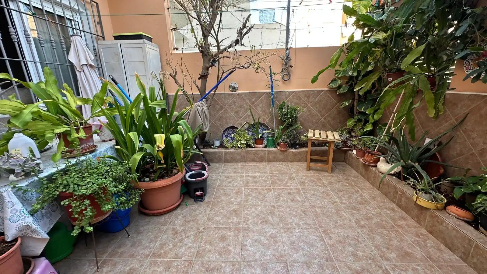 Terraza de Casa adosada en venta en Roquetas de Mar