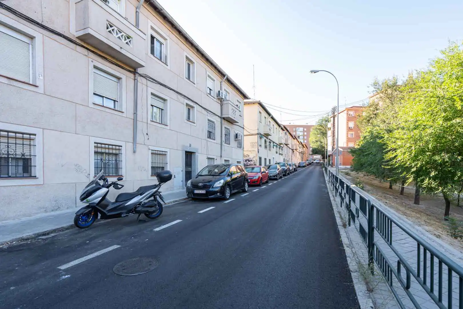 Exterior view of Flat for rent in Madrid  with Heating, Furnished and Oven