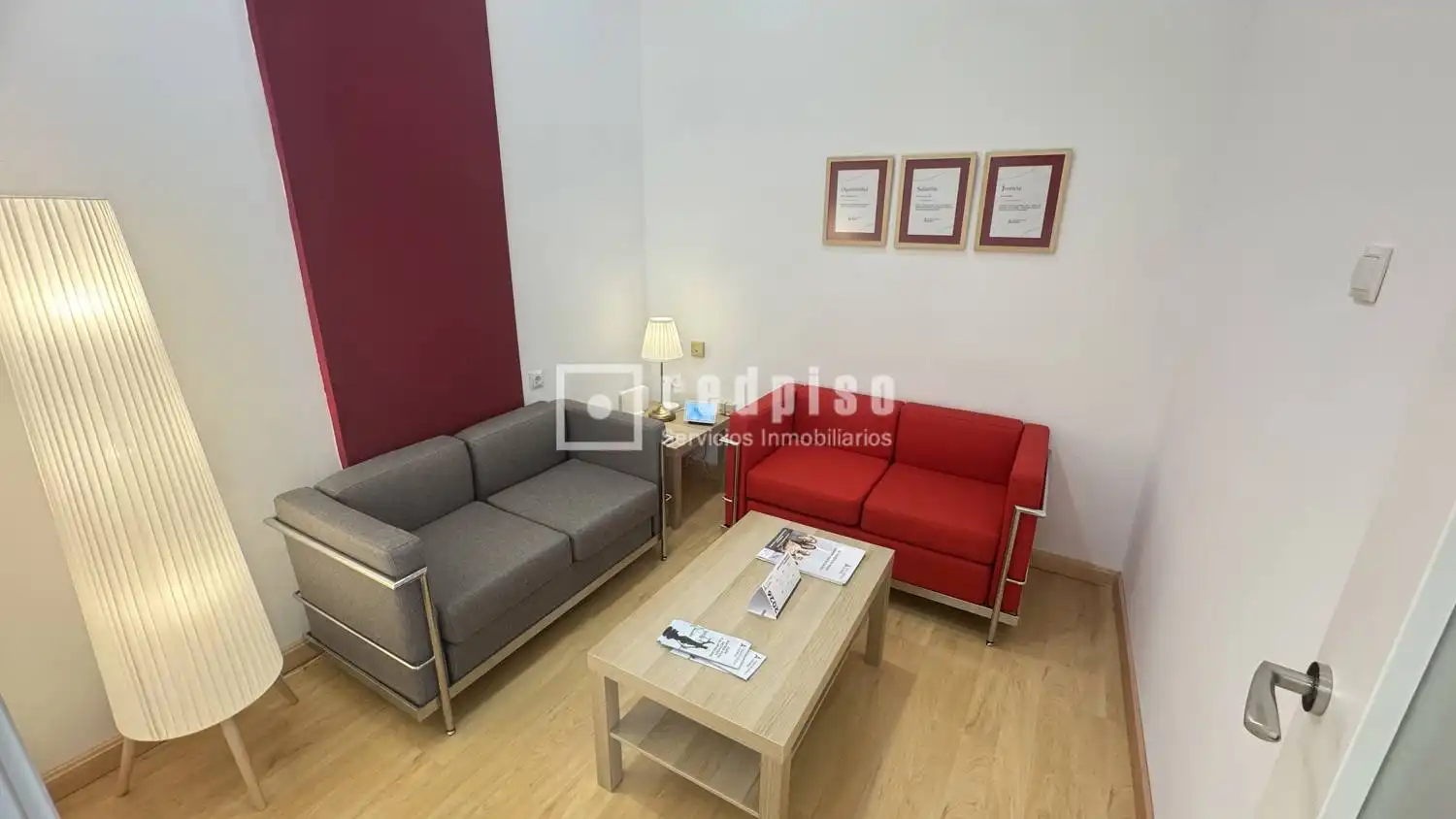 Wohnzimmer von Geschaftsraum zur Miete in Madrid mit Klimaanlage