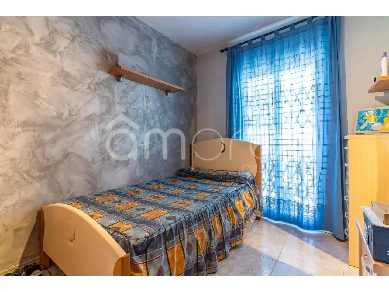 Dormitori de Casa o xalet en venda en La Pobla de Montornès   amb Aire condicionat, Jardí privat i Terrassa