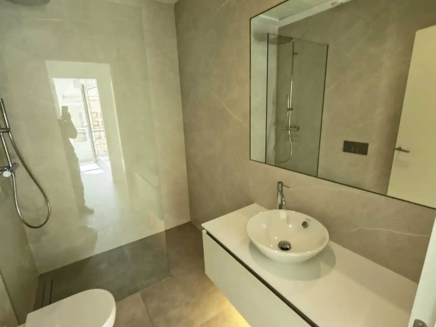 Badezimmer von Wohnungen zur Miete in Murcia mit Klimaanlage, Möbliert und Waschmaschine