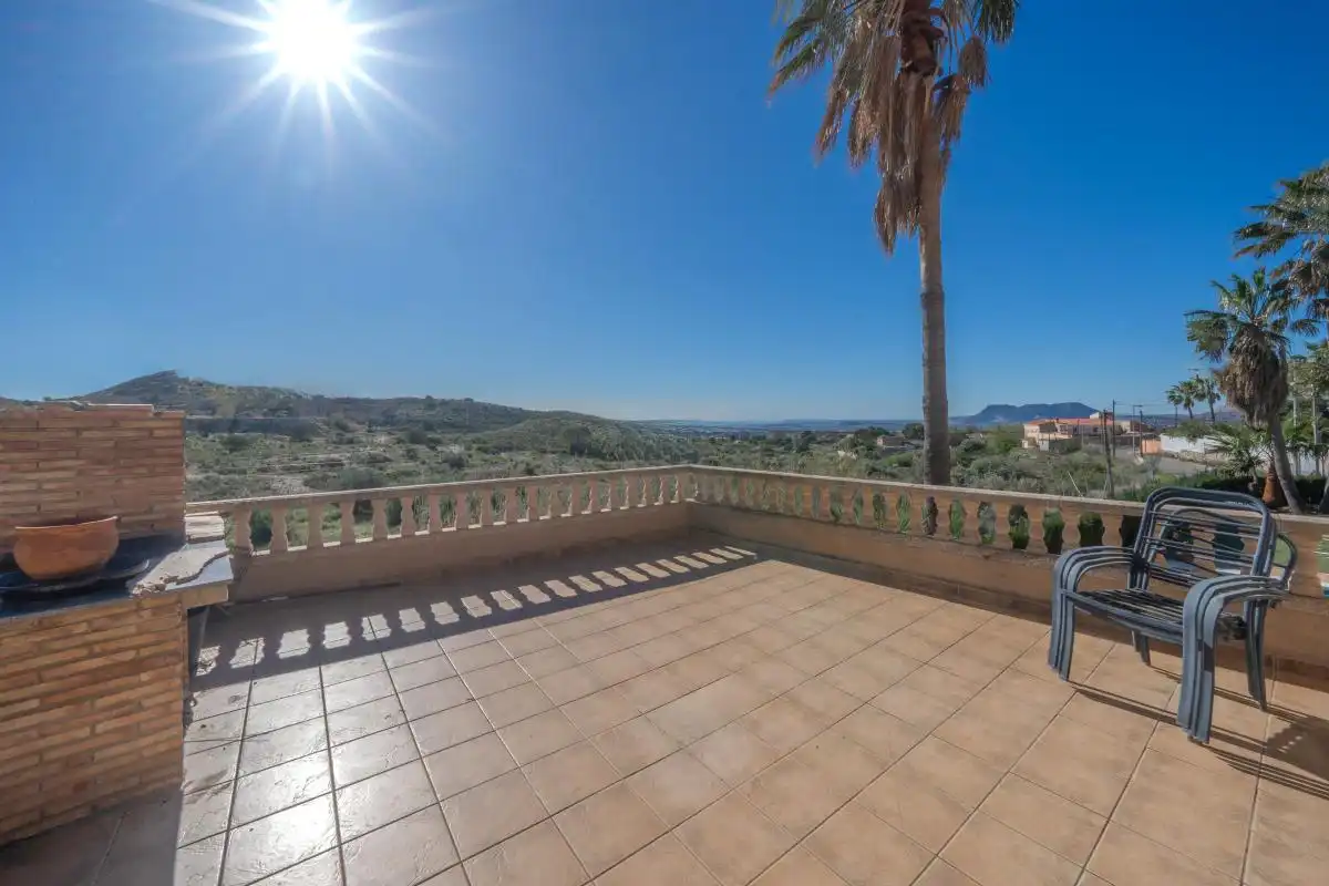 Terrace of Houses for sale in San Vicente del Raspeig / Sant Vicent del Raspeig  with Air Conditioner, Heating and Private garden