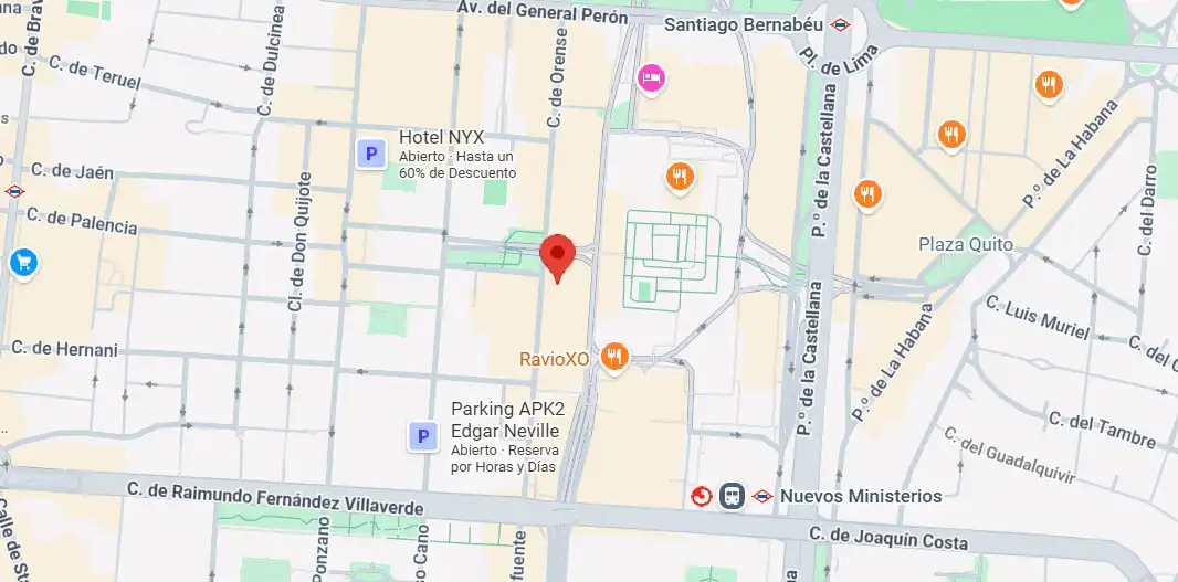 Individuel avec ascenseur à louer à Calle de Orense 12-14, imagen 3