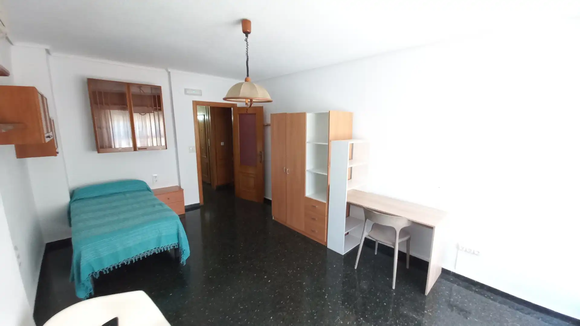 Bedroom of Flat for rent in Albacete  with Air Conditioner, Heating and Furnished