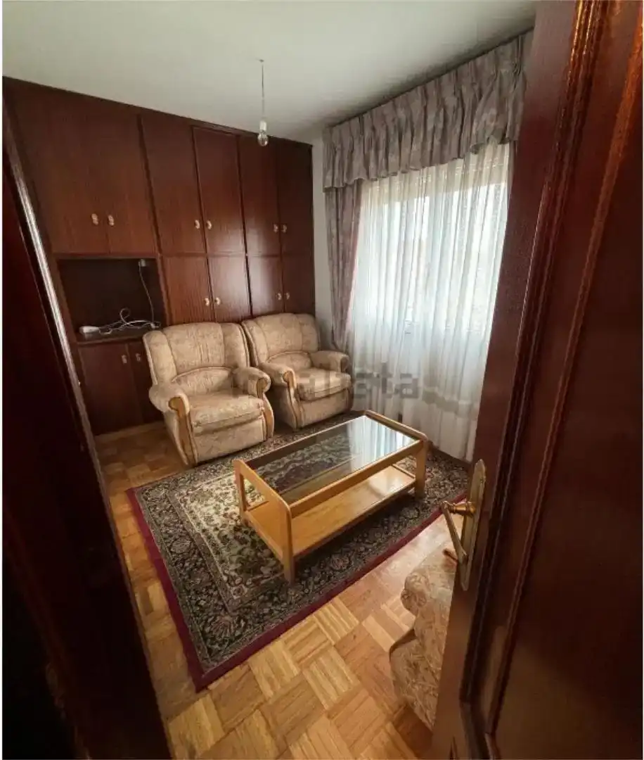 Sala d'estar de Pis en venda en Agolada amb Moblat i Balcó