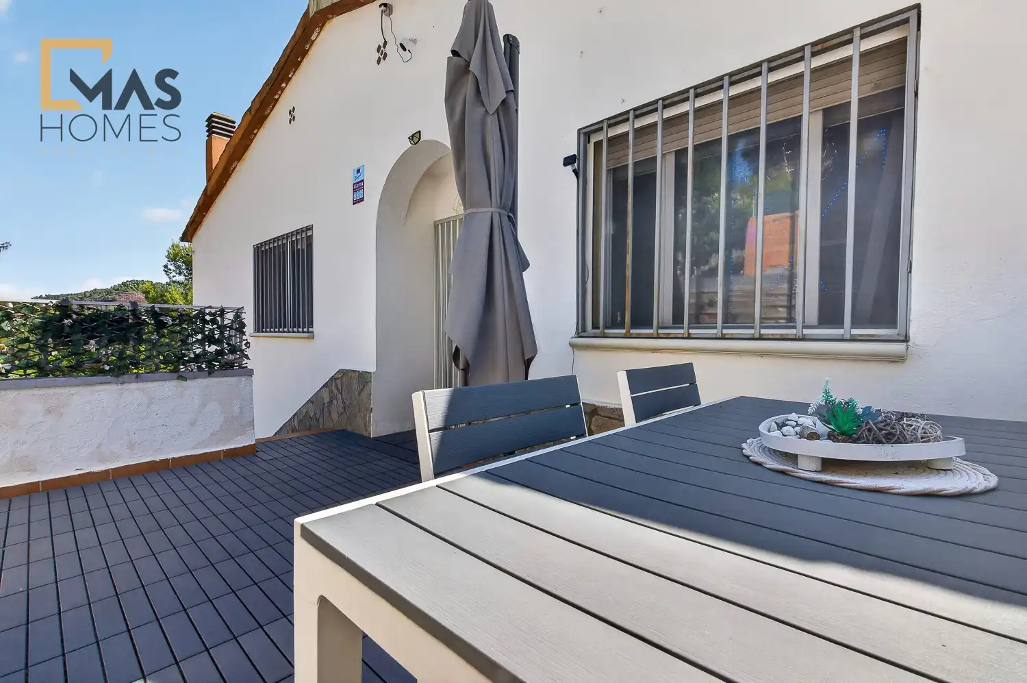 Terrassa de Casa o xalet en venda en Vacarisses amb Aire condicionat, Calefacció i Jardí privat
