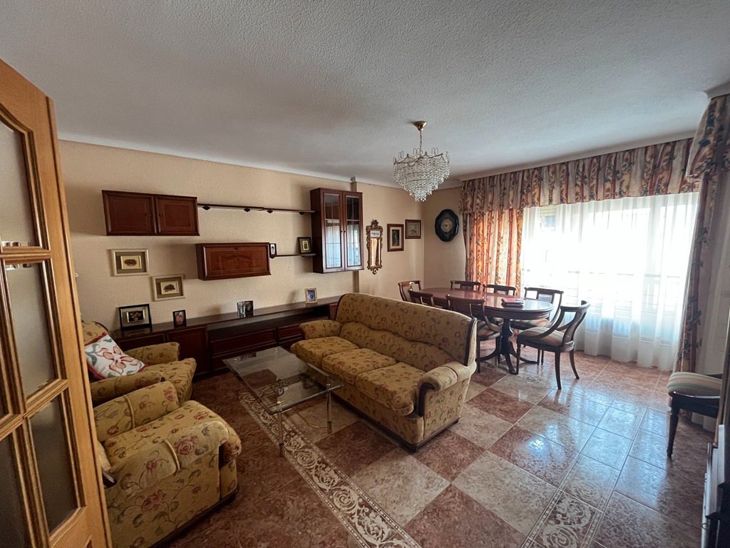 Living room of Flat for sale in  Albacete Capital  with Heating and Balcony