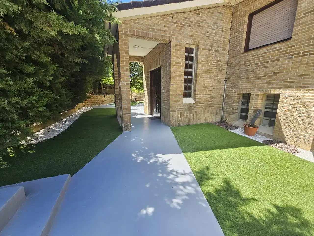 Terraza de Casa o chalet en venta en Estella / Lizarra con Aire acondicionado, Calefacción y Jardín privado