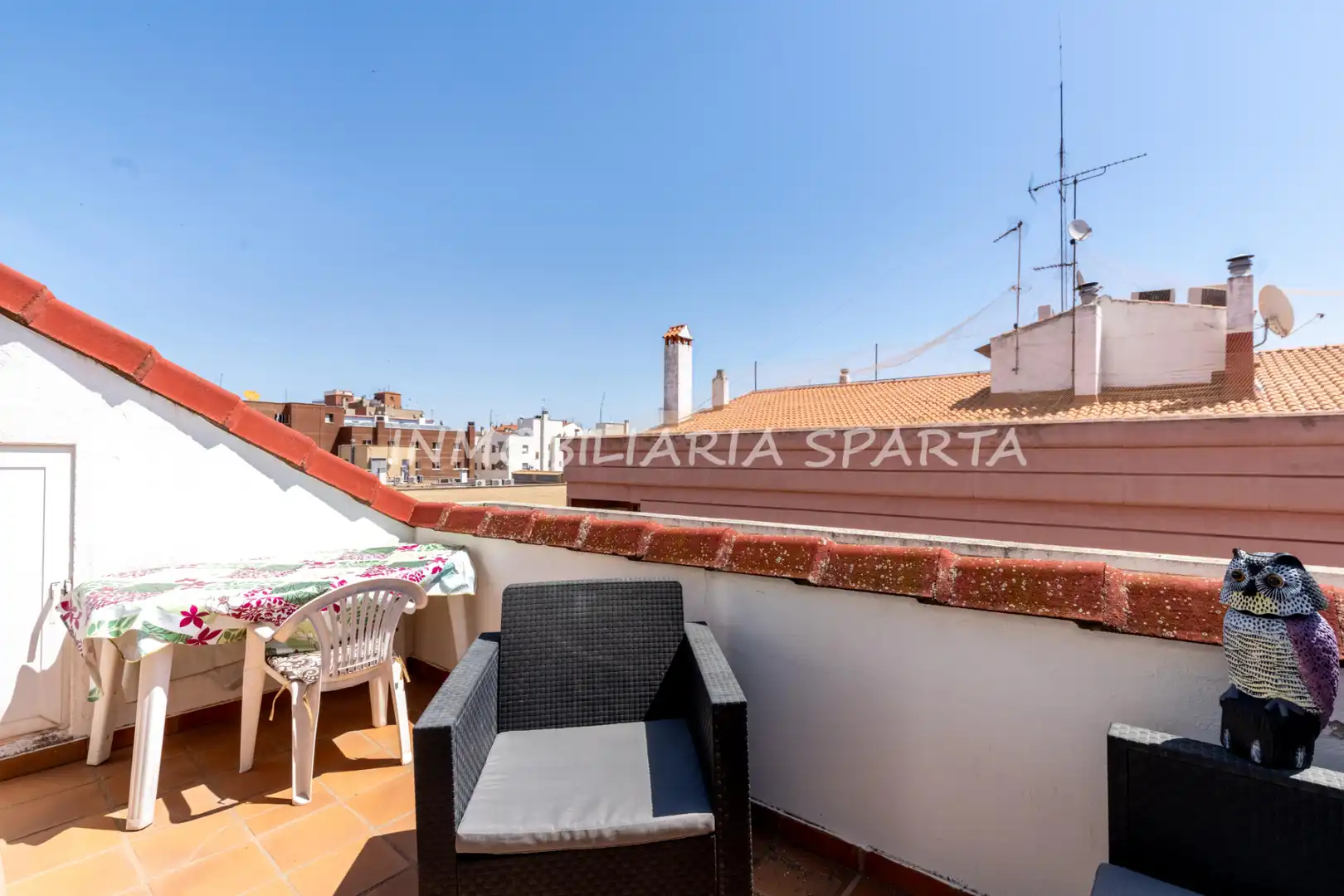 Terrace of Duplexes for sale in Ciudad Real  with Air Conditioner, Heating and Parquet flooring