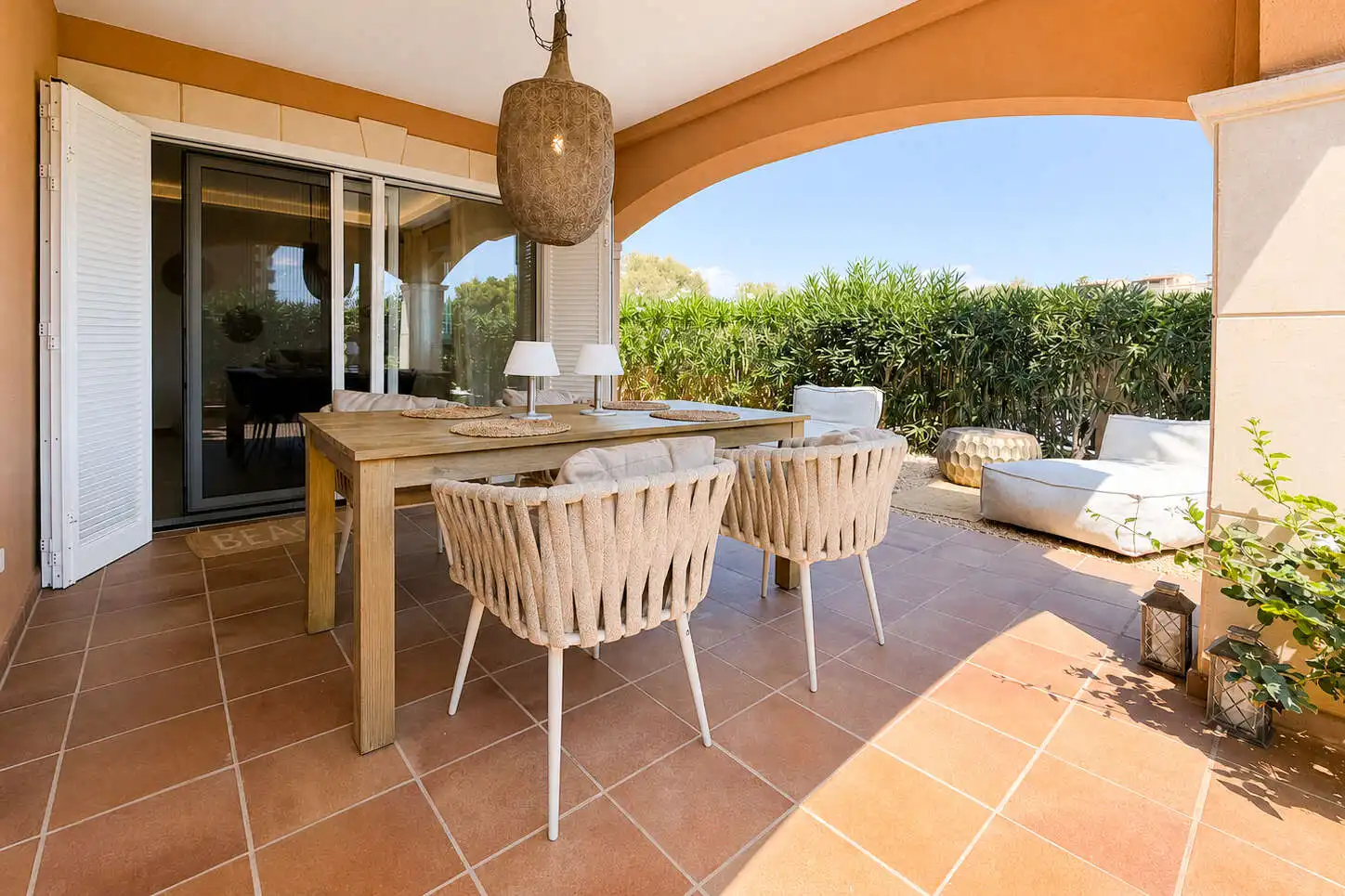 Terrasse von Erdgeschoss zum Verkauf in Manacor mit Klimaanlage, Heizung und Terrasse