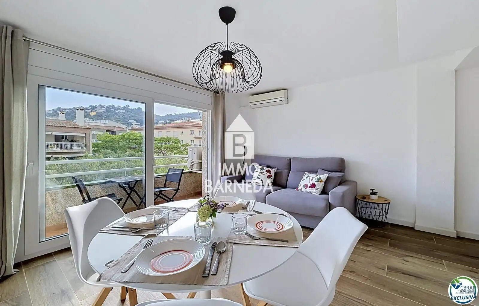 Exterior view of Flat for sale in Roses  with Air Conditioner, Heating and Terrace