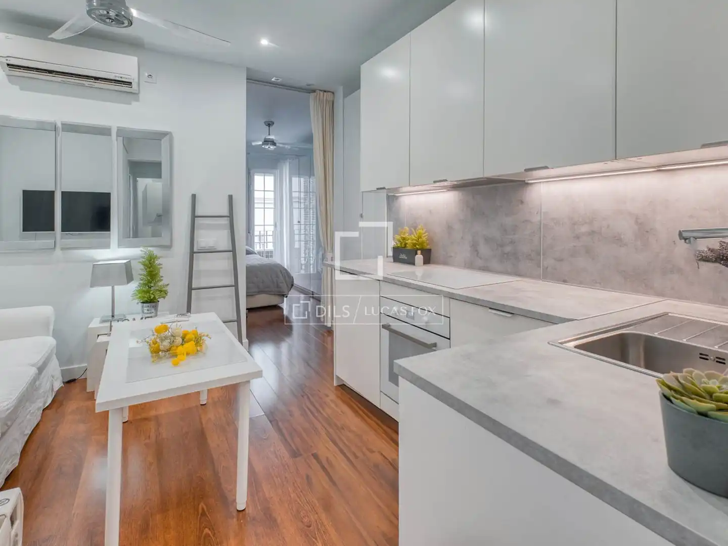 Cocina de Piso en venta en Madrid con Aire acondicionado, Parquet y Balcón