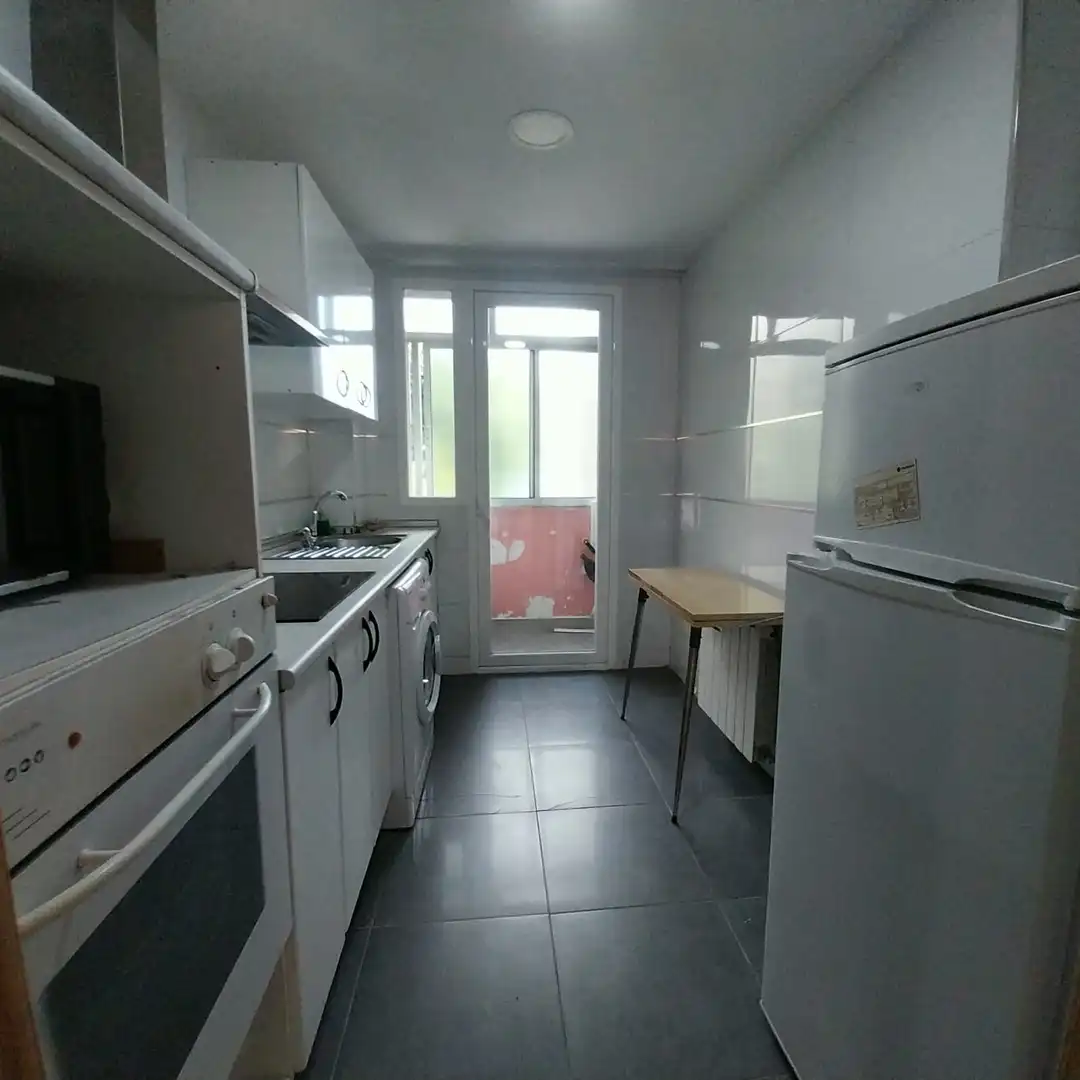 Kitchen of Flat for sale in Valladolid  with Heating, Parquet flooring and Terrace