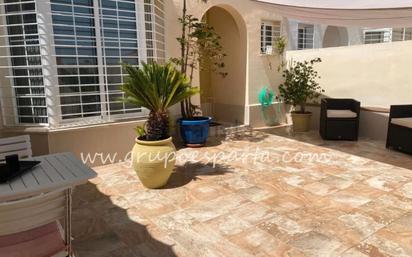 Terrace of Single-family semi-detached for sale in Gerena  with Air Conditioner, Parquet flooring and Terrace