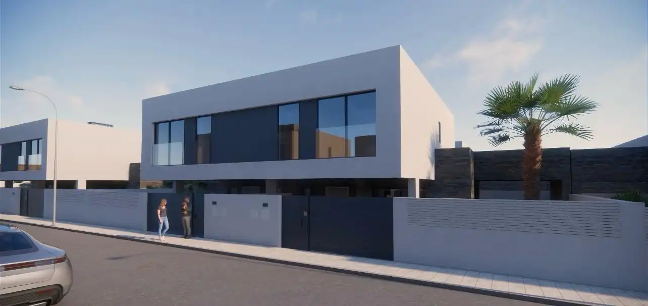 Vista exterior de Casa o chalet en venta en Huércal de Almería con Terraza
