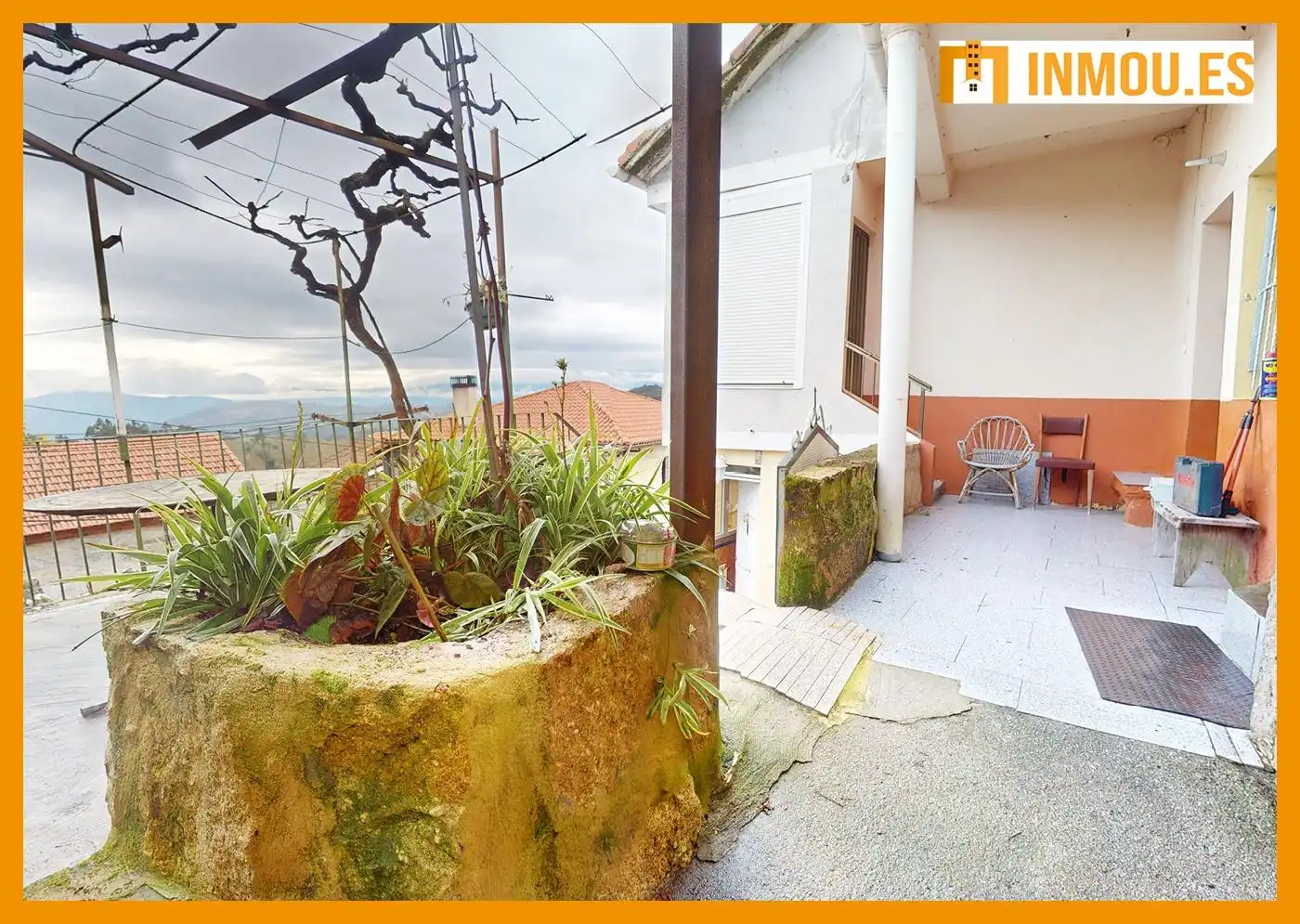 Vista exterior de Casa o chalet en venta en Carballeda de Avia con Calefacción, Jardín privado y Terraza