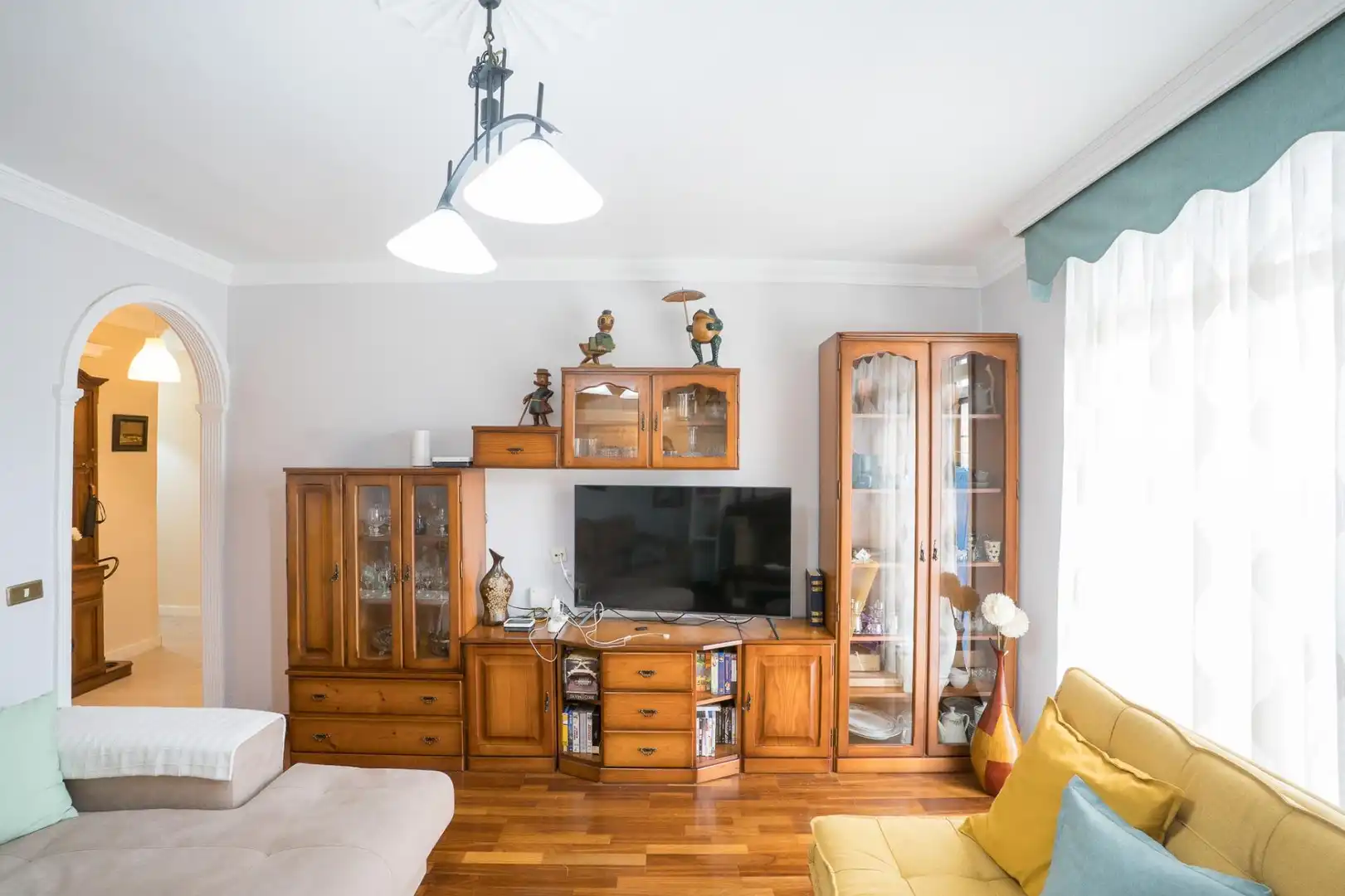 Living room of Houses for sale in San Cristóbal de la Laguna  with Terrace, Storage room and Furnished