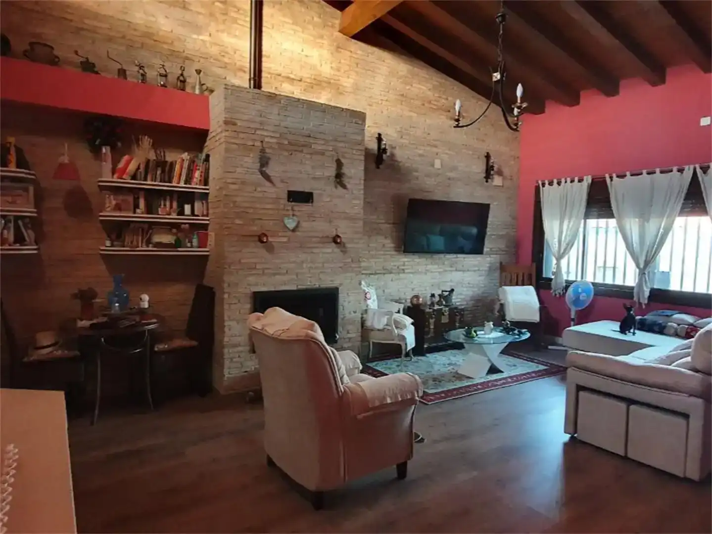 Sala de estar de Piso en venta en Holguera, Cáceres